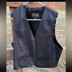Vintage Scully Men’s Leather Vest size 40